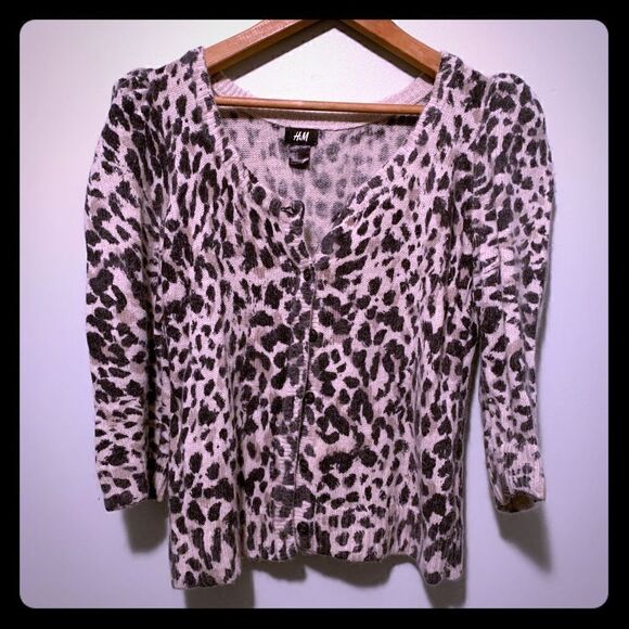 Leopard print cardigan   - Picture 1 of 6
